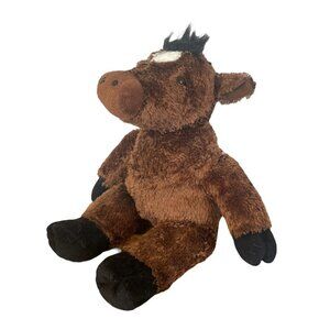The Bear Factory 2001 Plush Pony Horse Cow Toy Brown Soft Stuffed Animal 17"